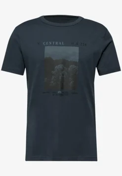 Slub T-Shirt mit Fotoprint
