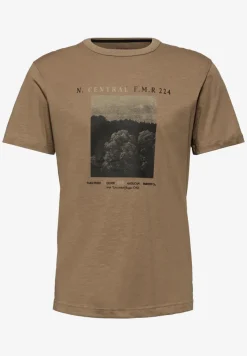 Slub T-Shirt mit Fotoprint