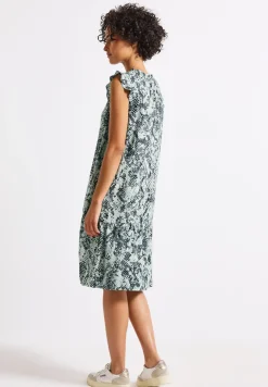 Snake Print Tunika-Kleid