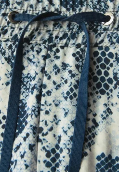 Snake Print Wide Leg Hose