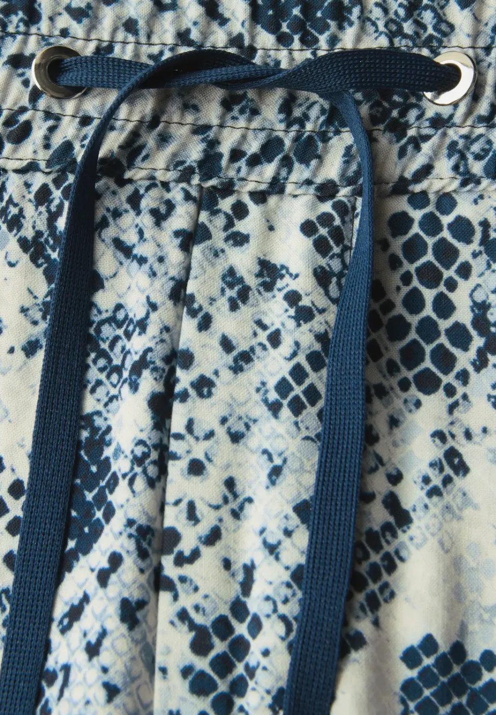 Snake Print Wide Leg Hose