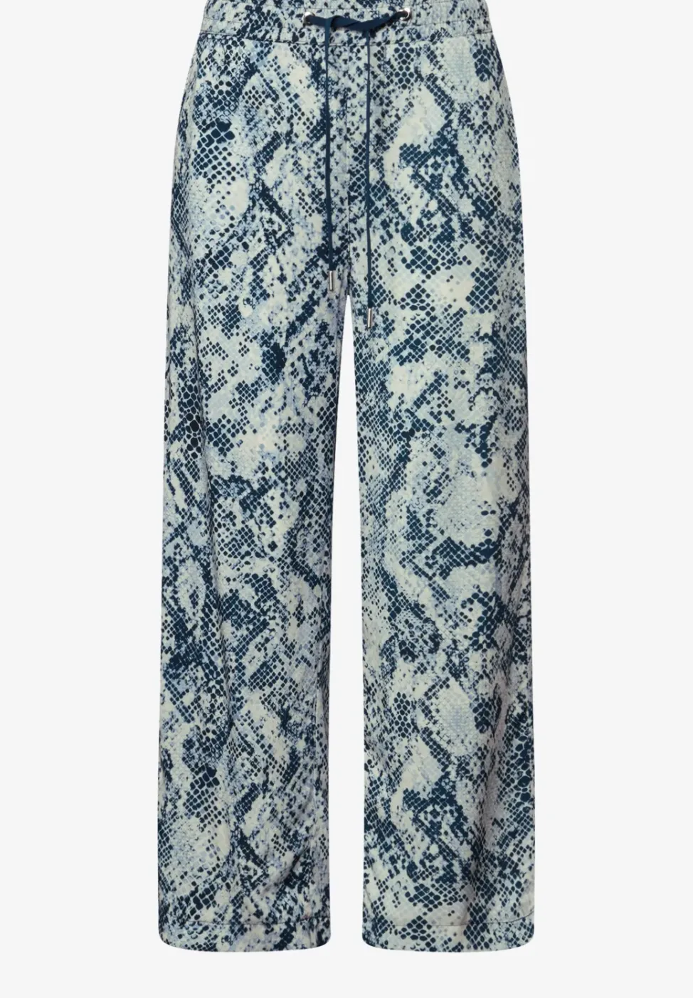 Snake Print Wide Leg Hose