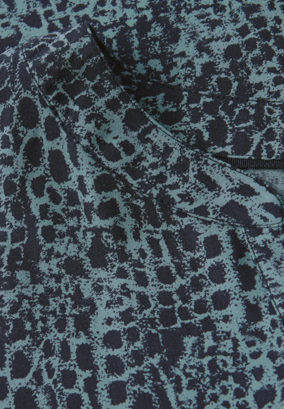 Snake Print Blusenshirt