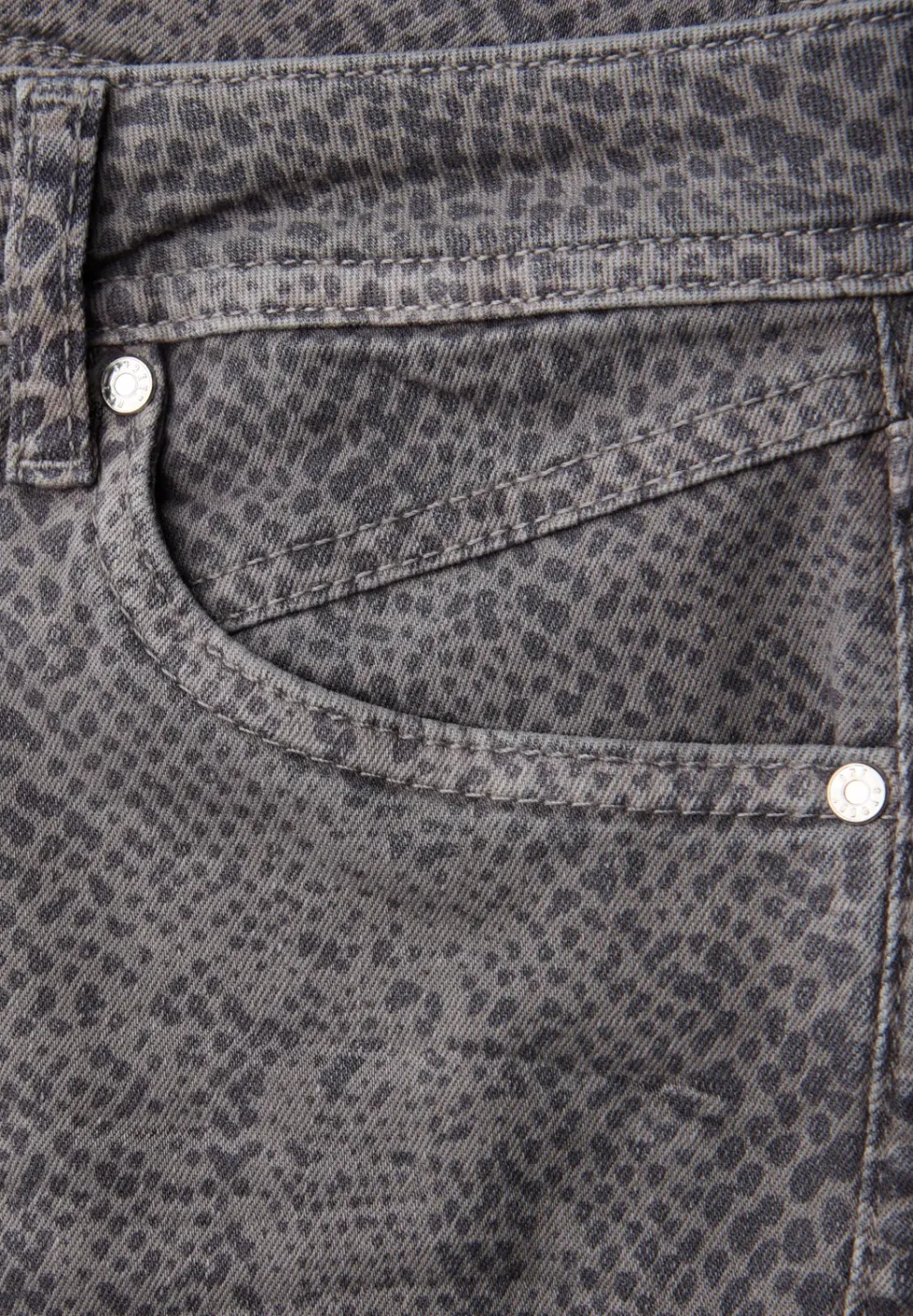 Snake Print Jeans
