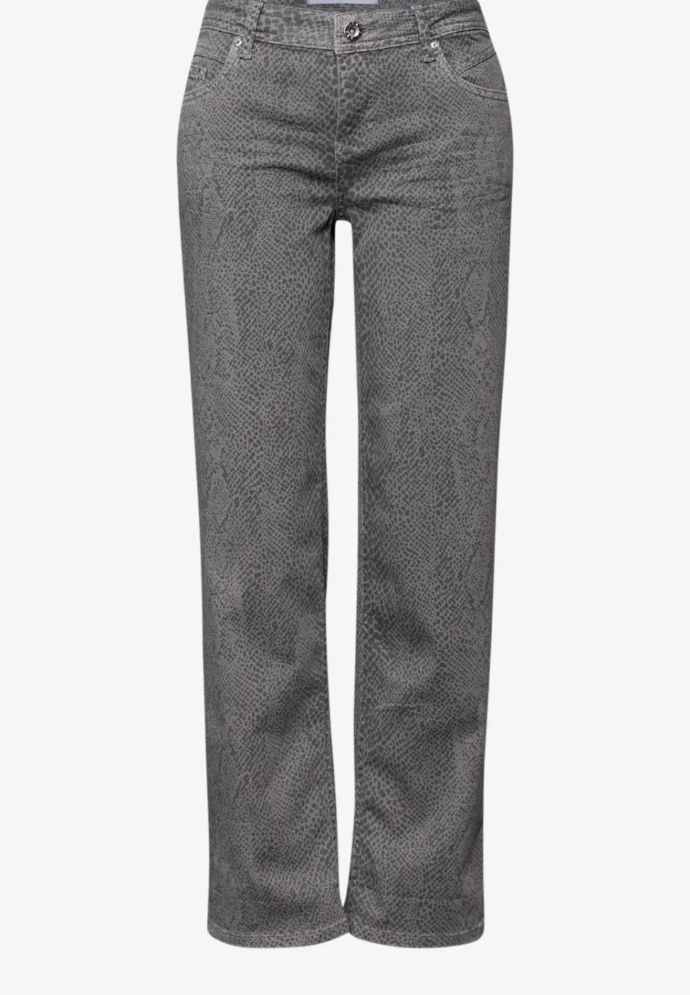 Snake Print Jeans