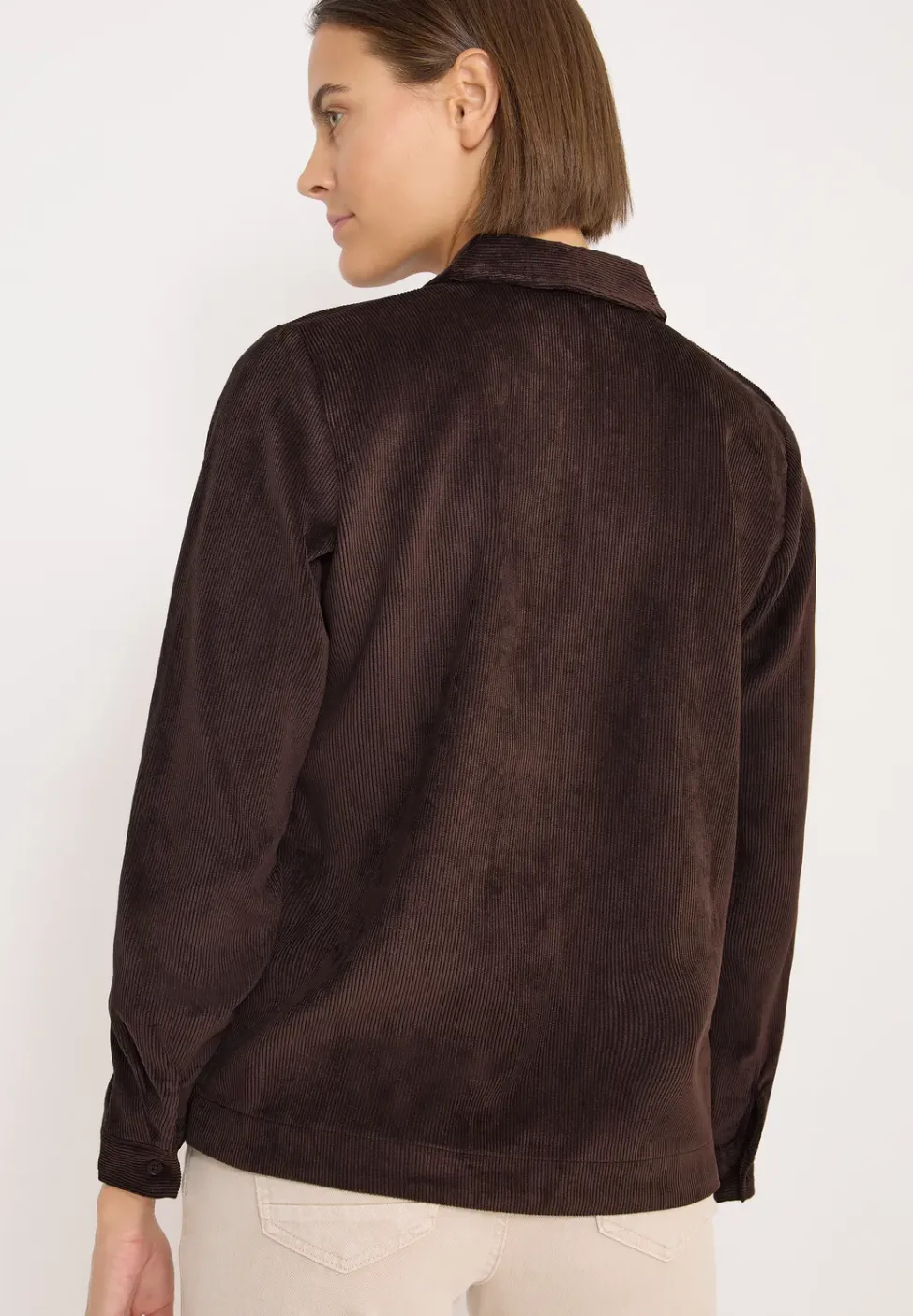Softe Cordbluse