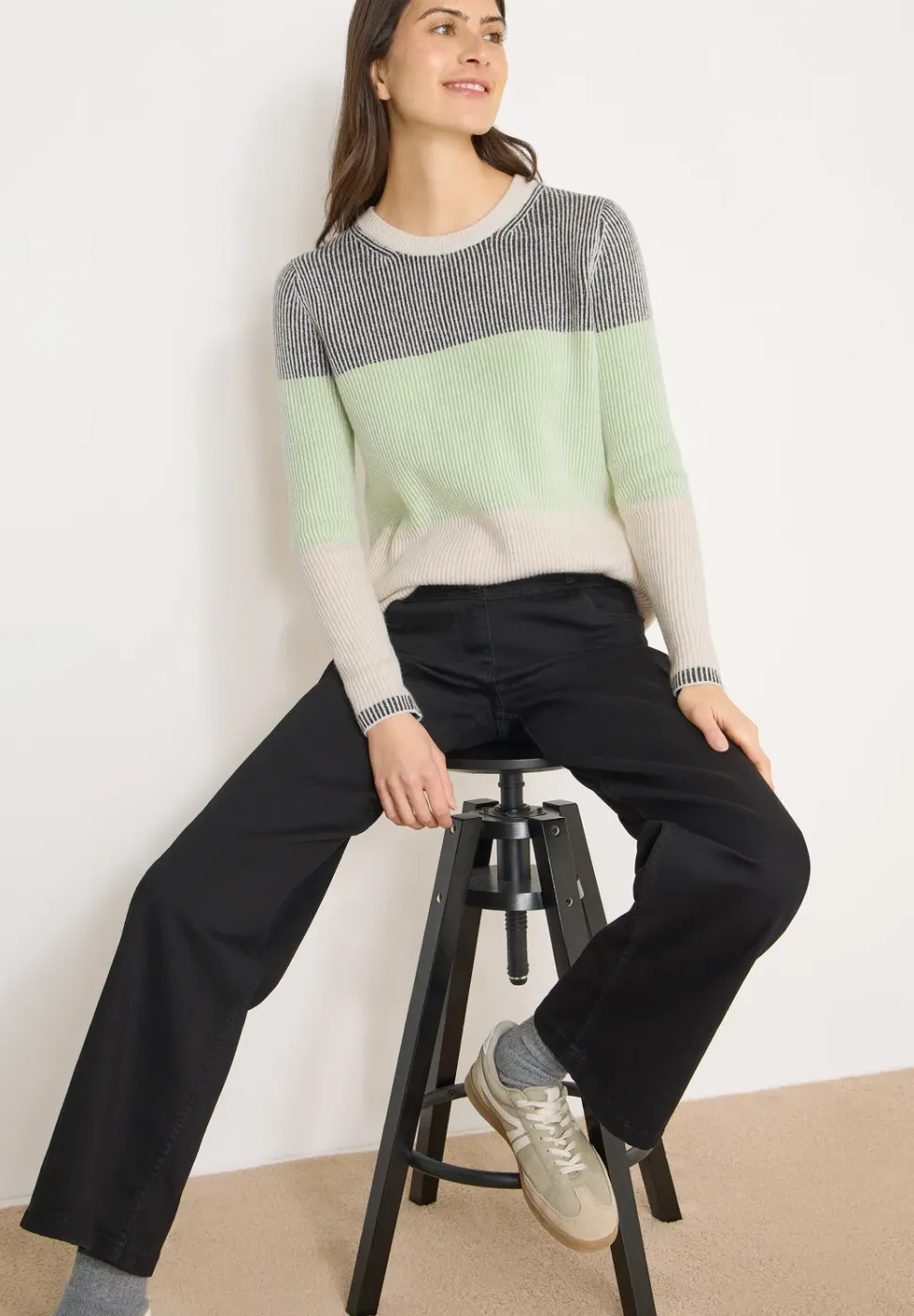 Softer Streifen Pullover