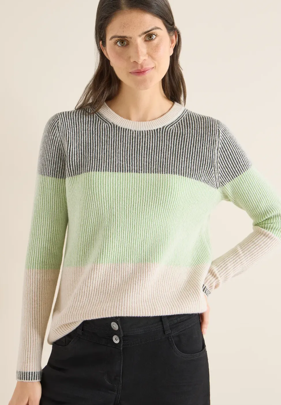 Softer Streifen Pullover