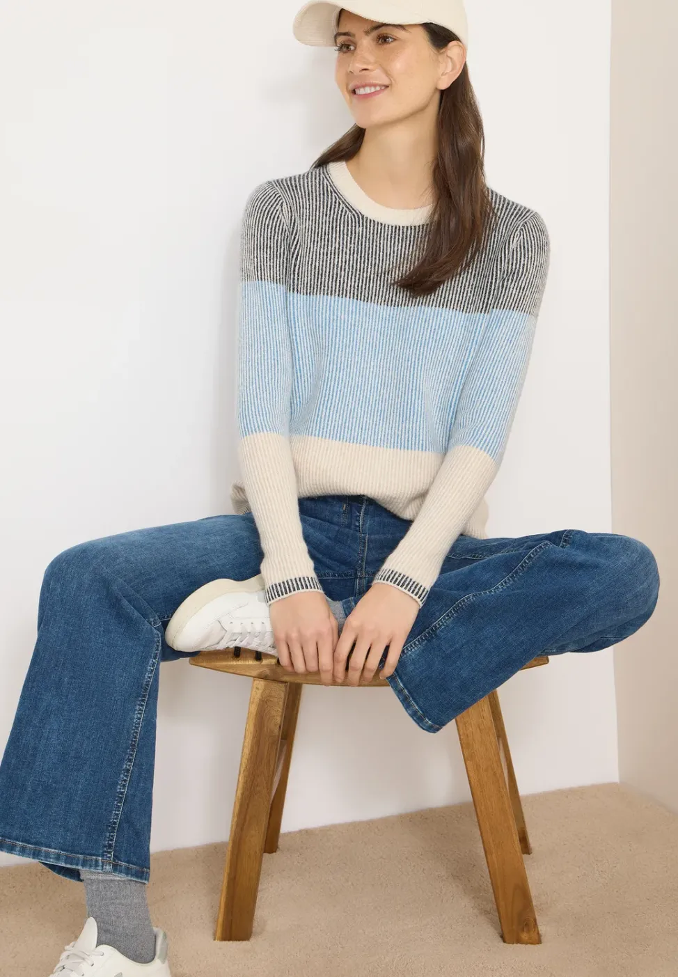 Softer Streifen Pullover
