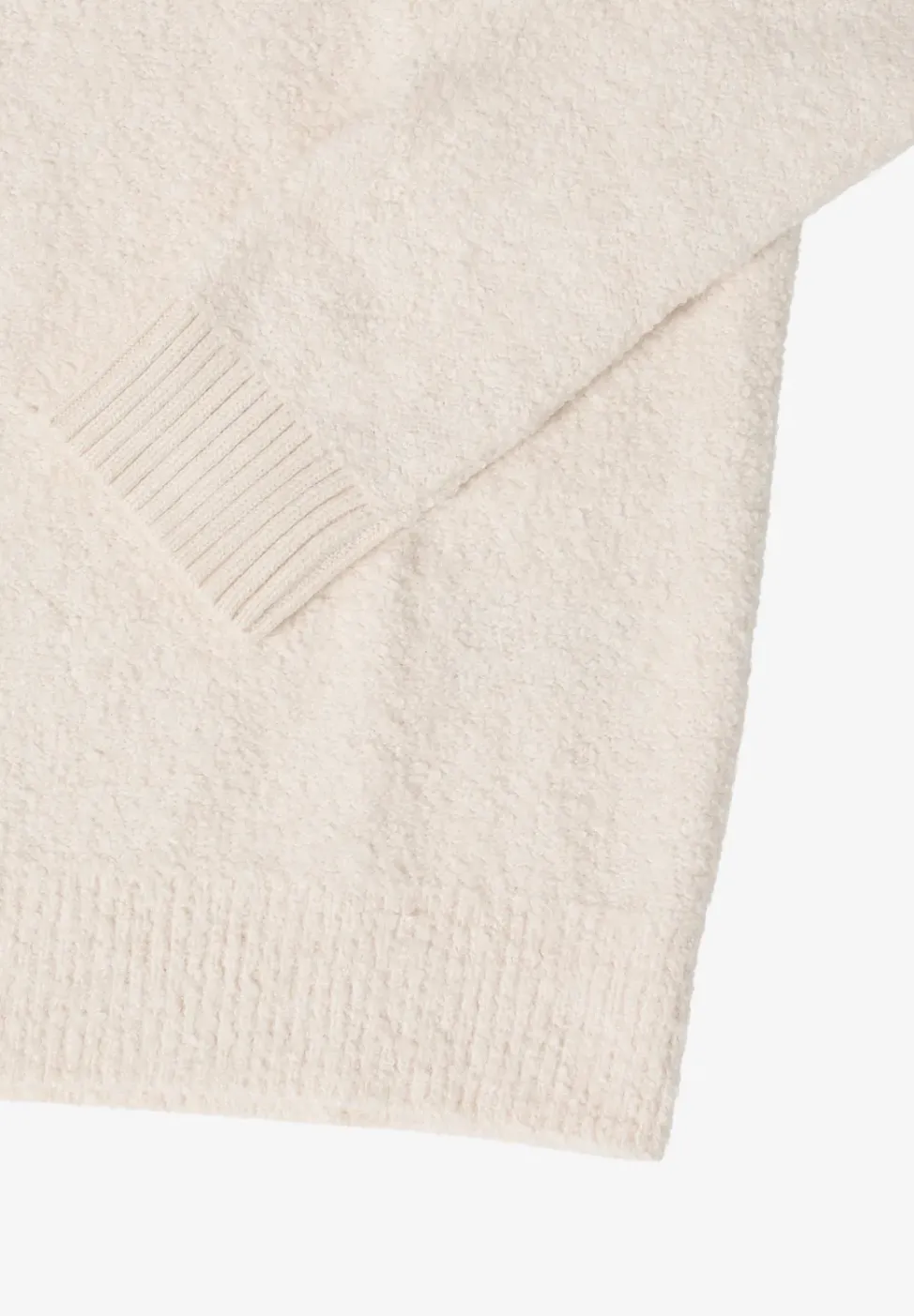 Softer Bouclé Strickpullover
