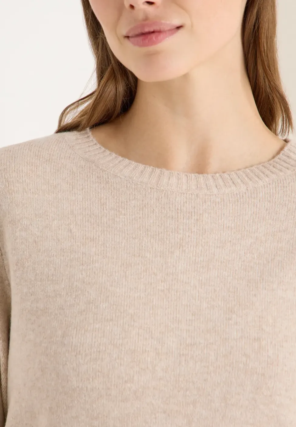 Softer Pullover in Unifarbe
