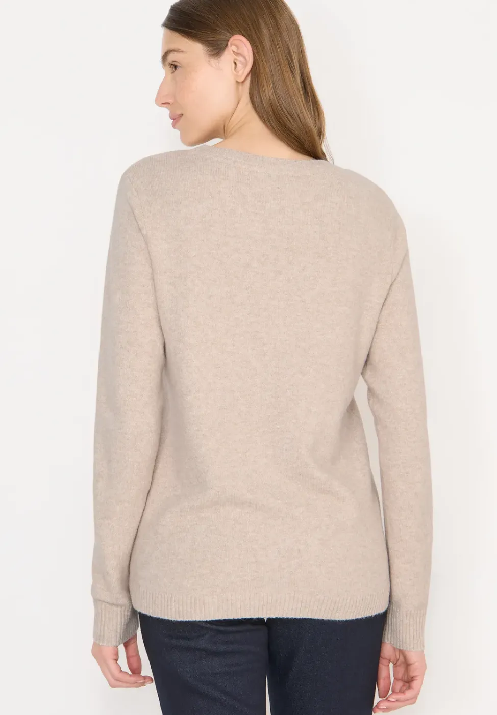 Softer Pullover in Unifarbe
