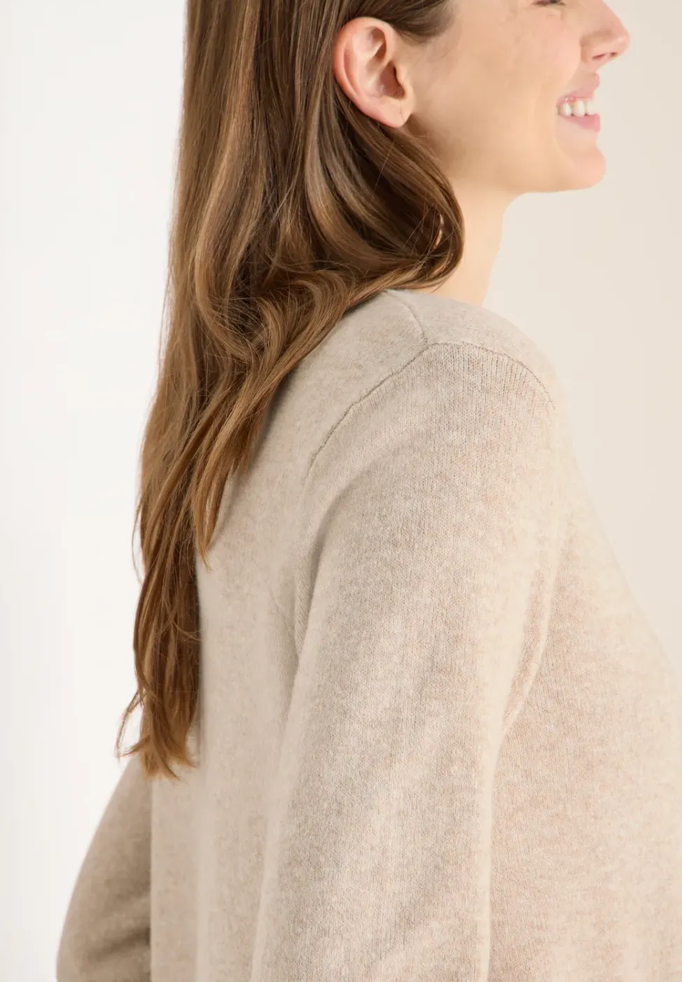 Softer Pullover in Unifarbe
