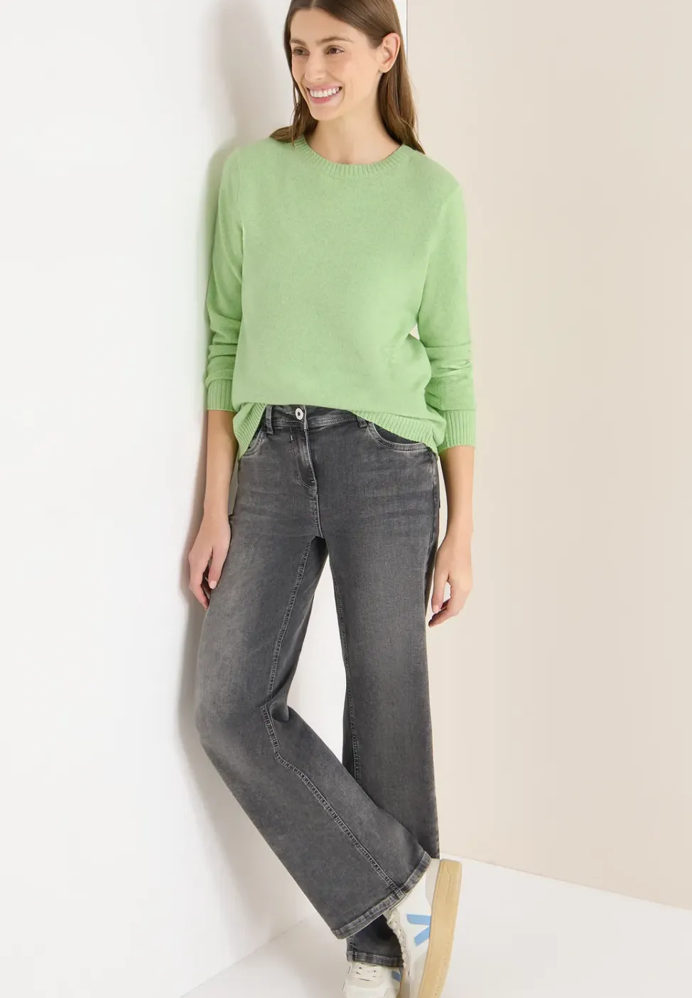 Softer Pullover in Unifarbe
