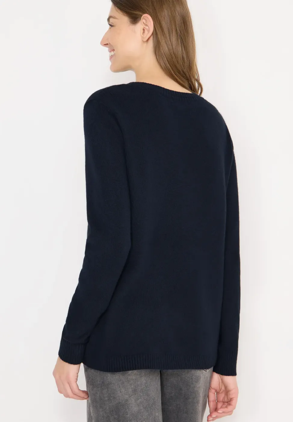 Softer Pullover in Unifarbe