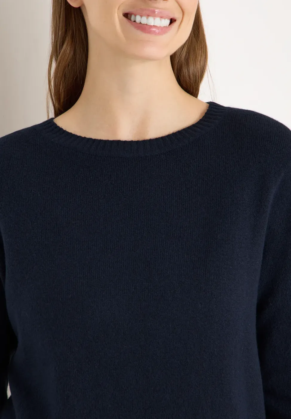 Softer Pullover in Unifarbe
