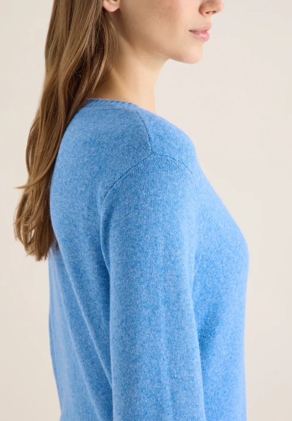 Softer Pullover in Unifarbe