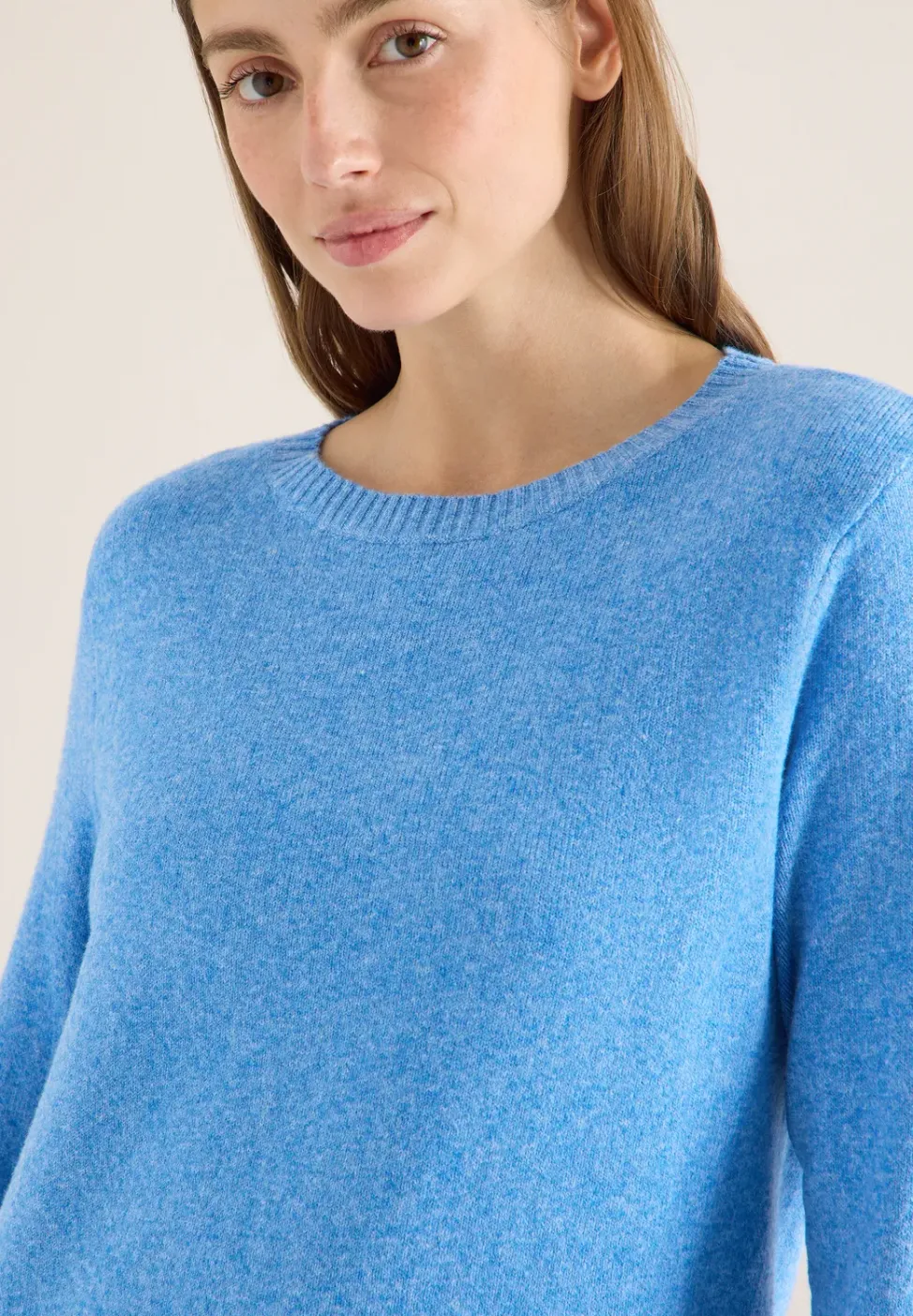 Softer Pullover in Unifarbe