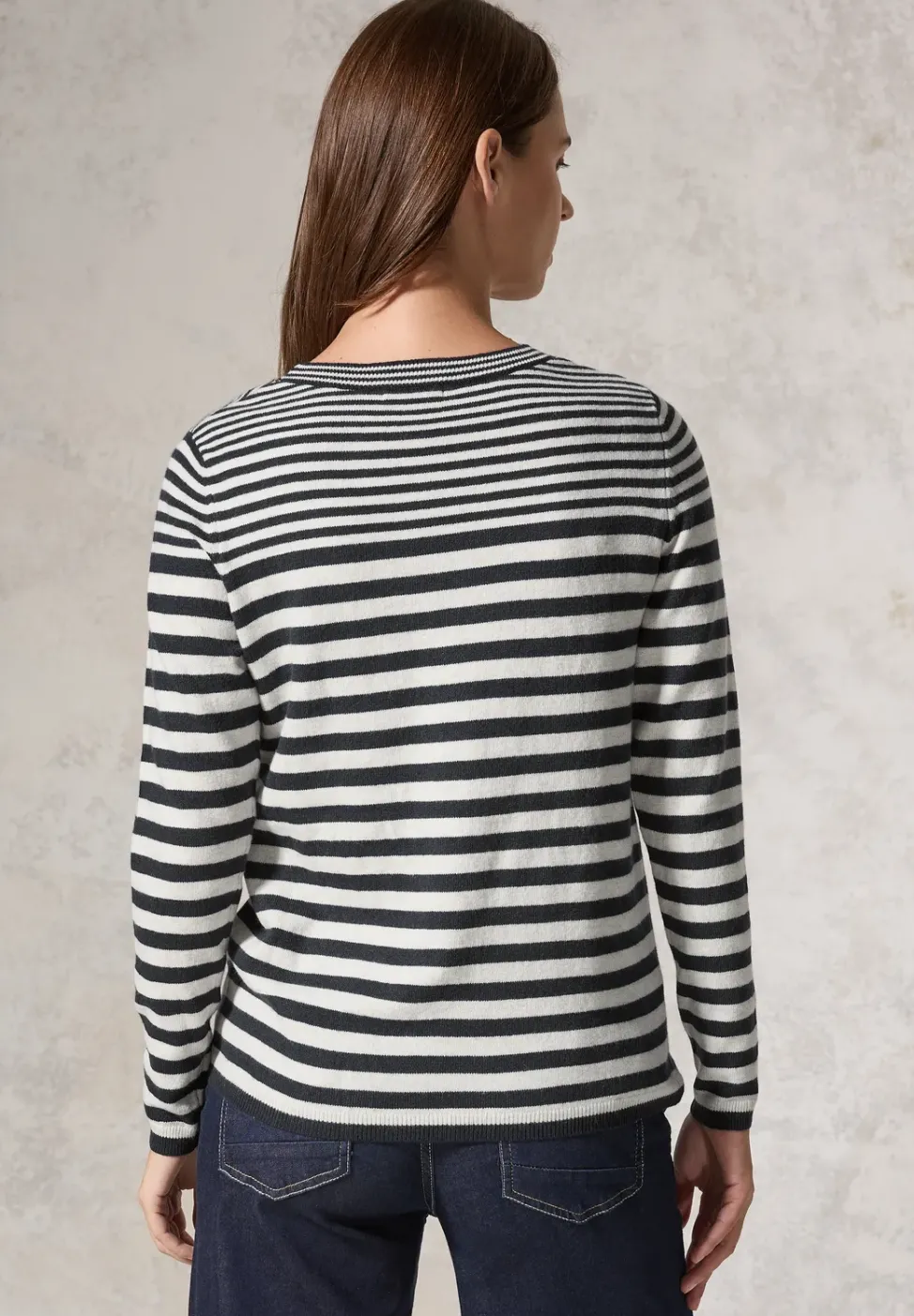 Softer Streifenpullover