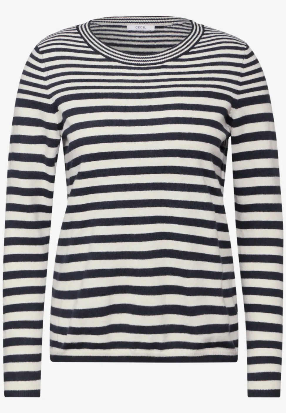 Softer Streifenpullover