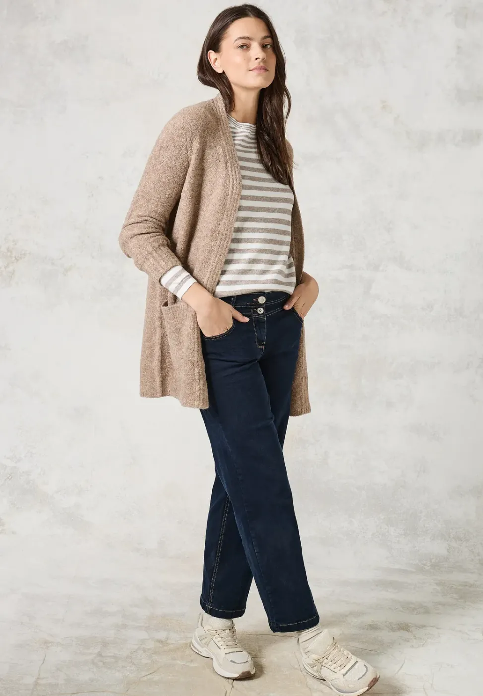 Softer Streifenpullover
