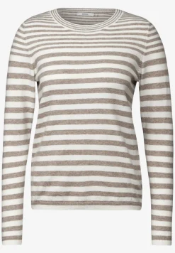 Softer Streifenpullover