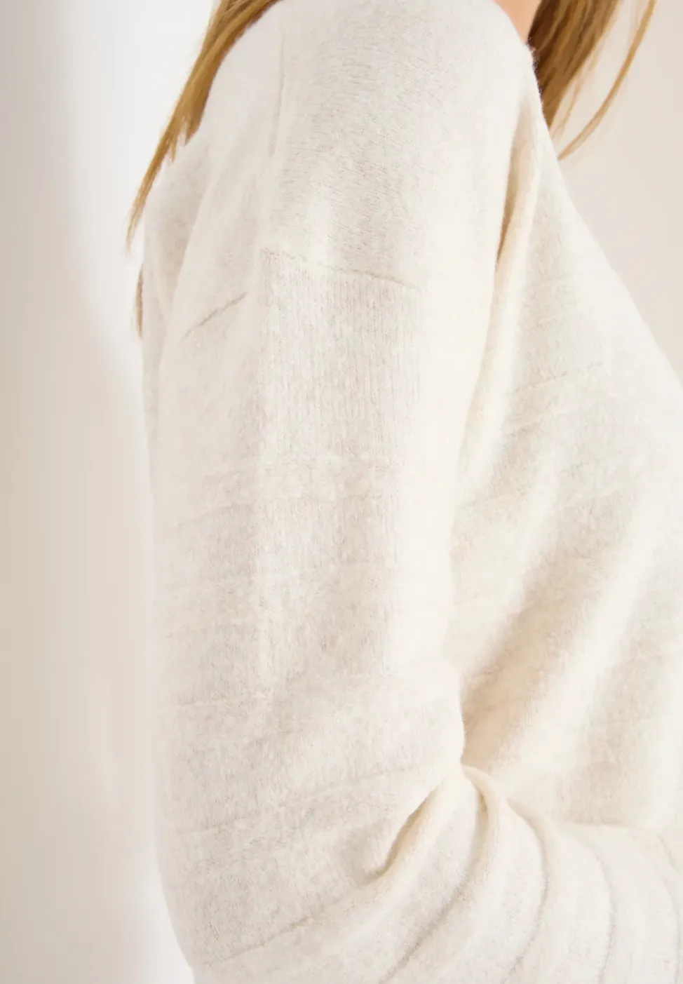 Softer Strukturpullover