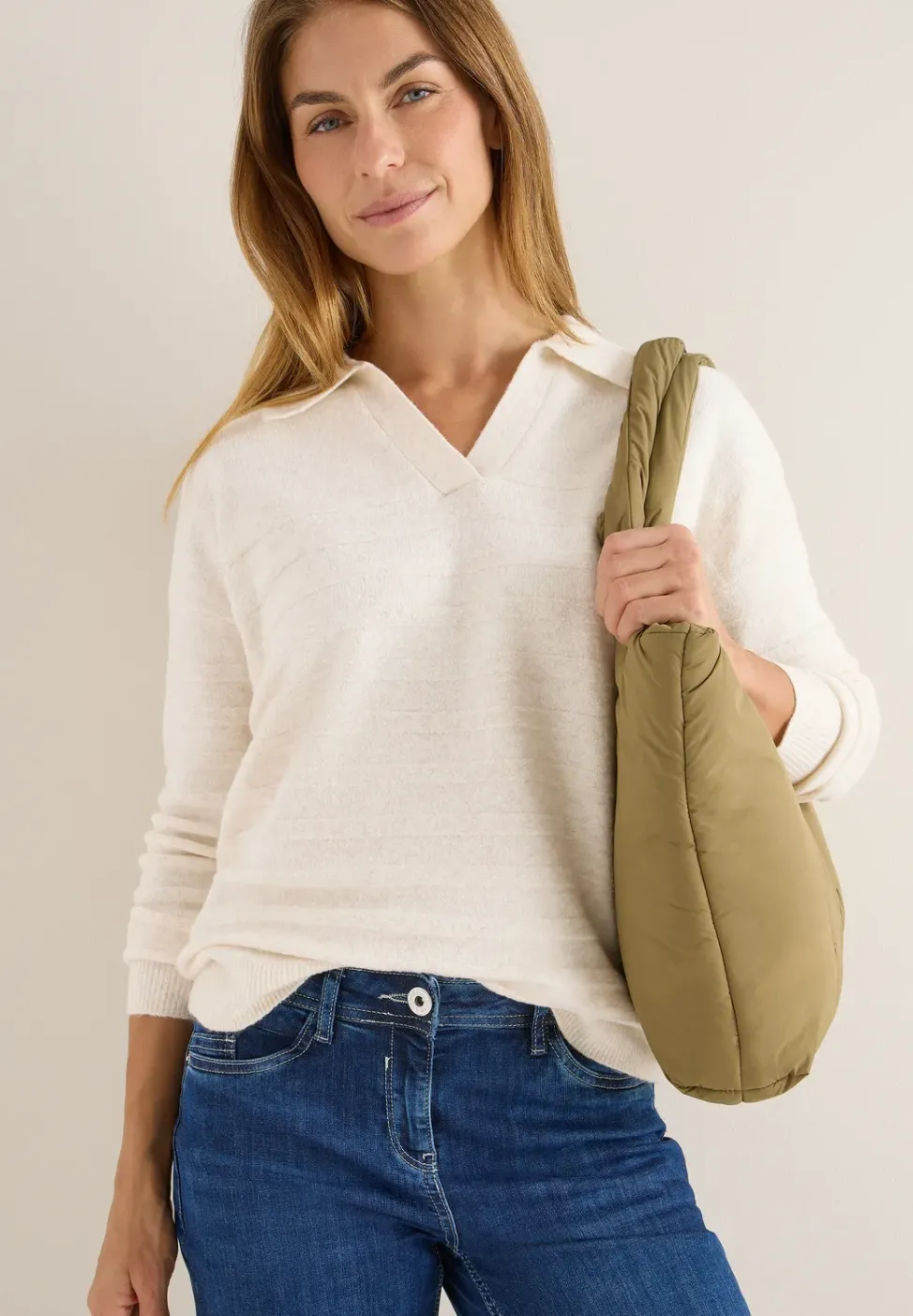 Softer Strukturpullover