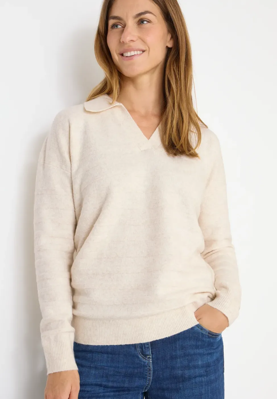 Softer Strukturpullover