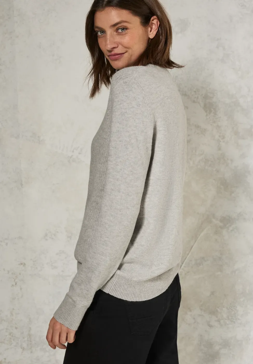 Softer Strukturpullover