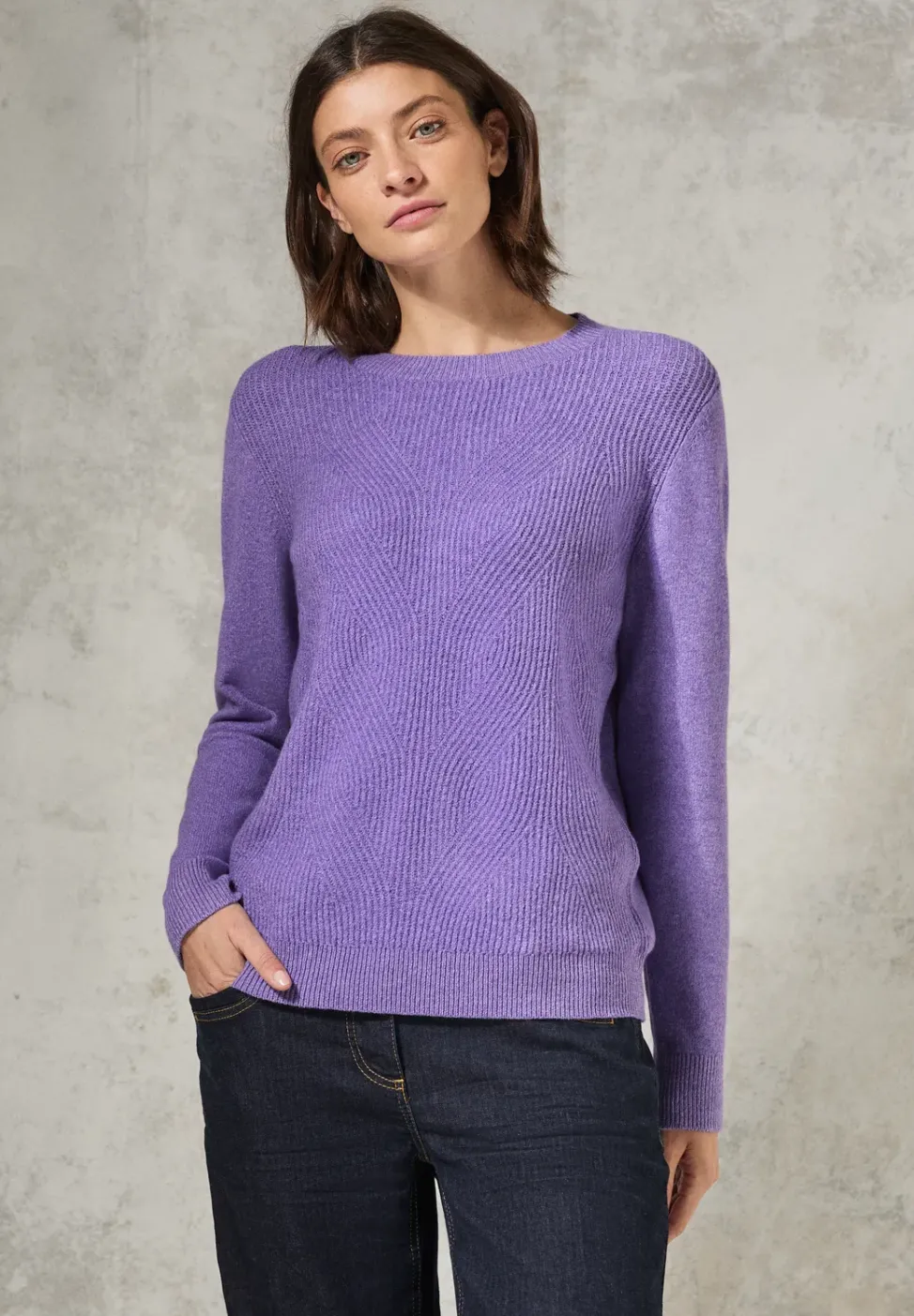 Softer Strukturpullover