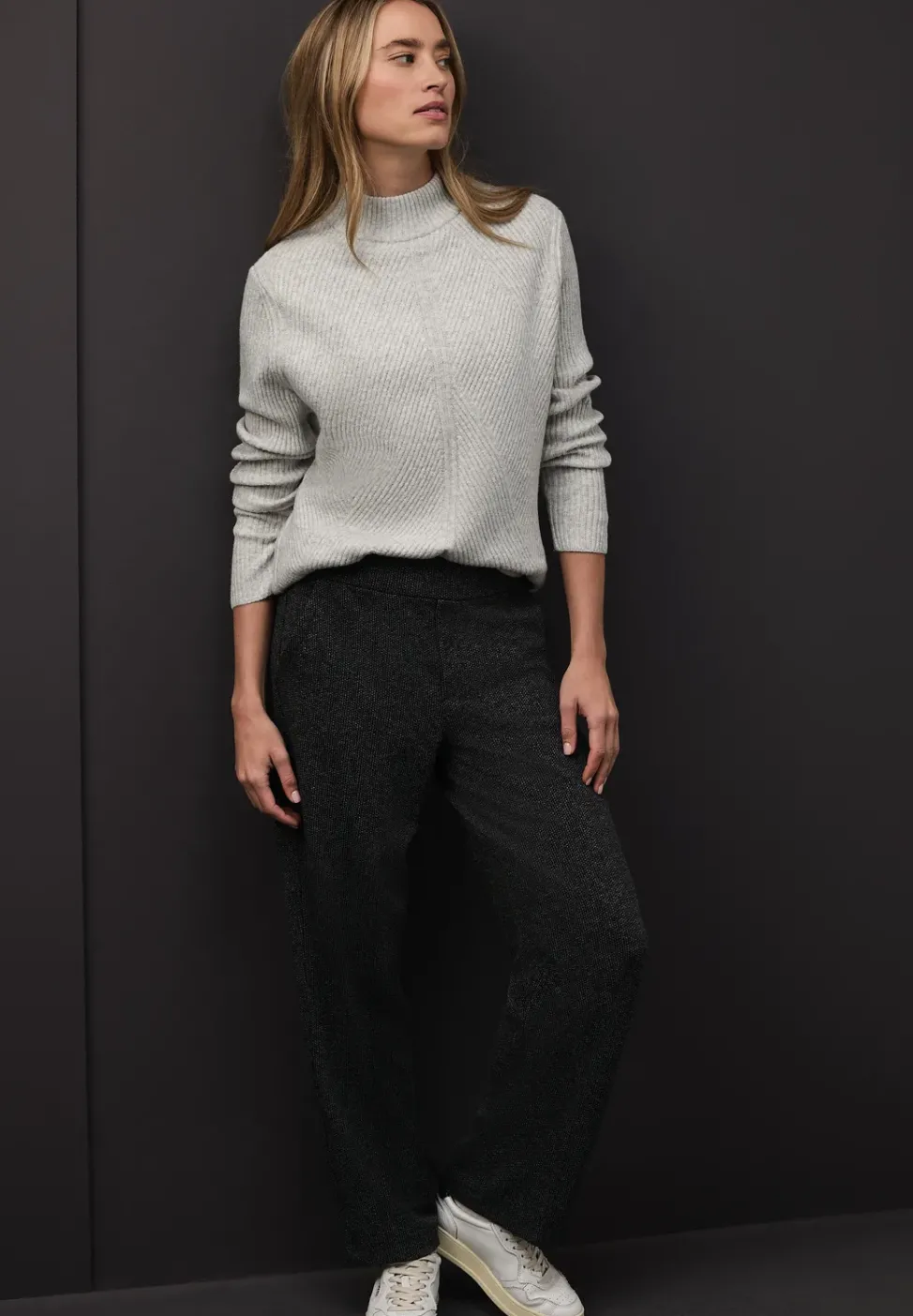 Softer Strukturpullover
