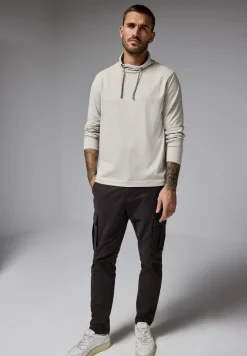 Softes Shirt mit Funnelneck