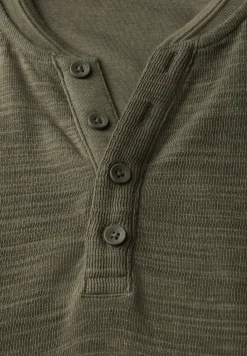 Softes Slub Henleyshirt