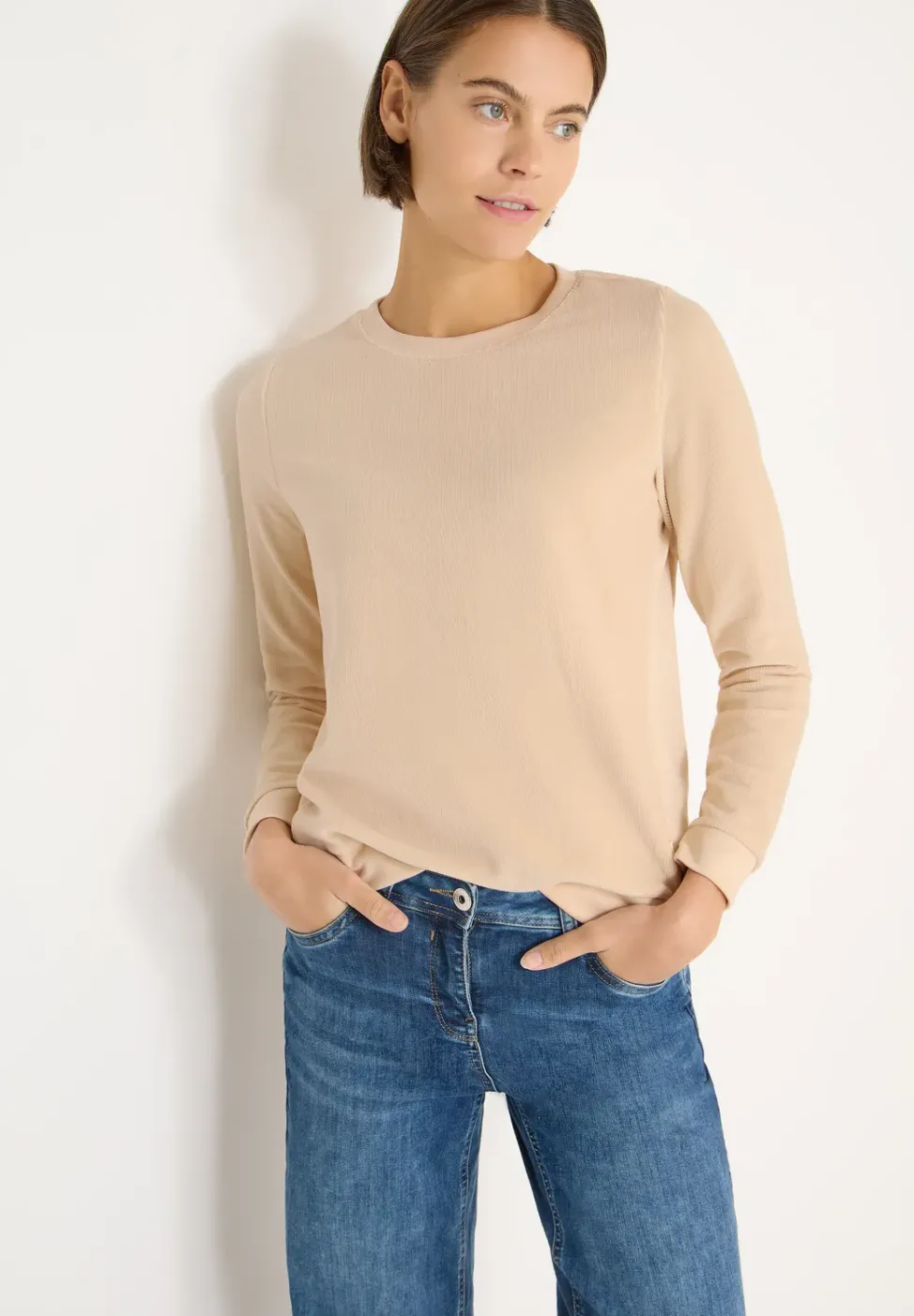 Softes Strukturmix Shirt