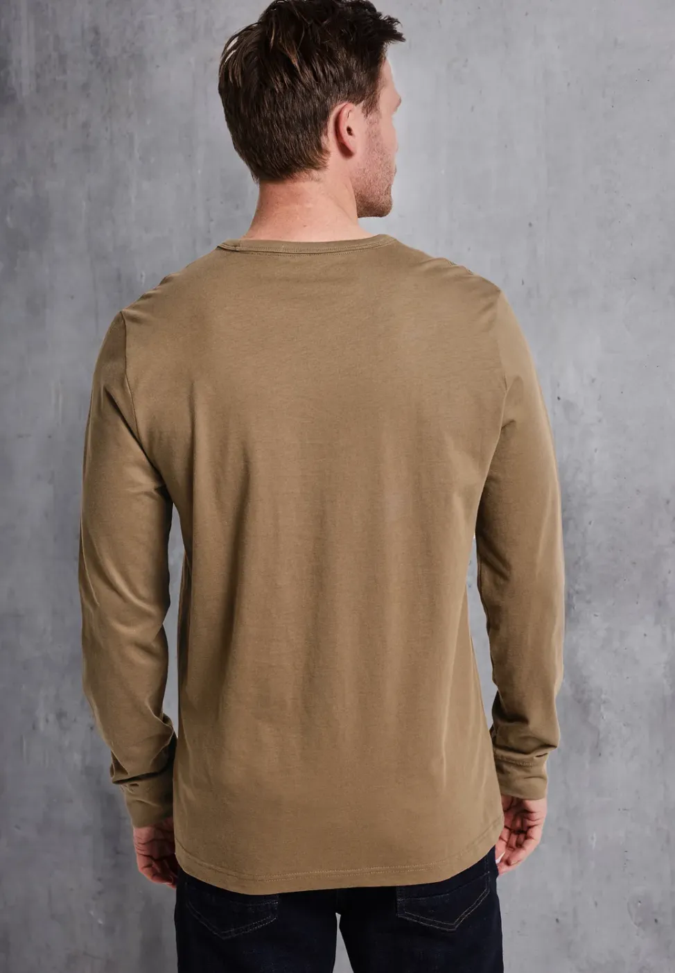 Softes Wording Langarmshirt