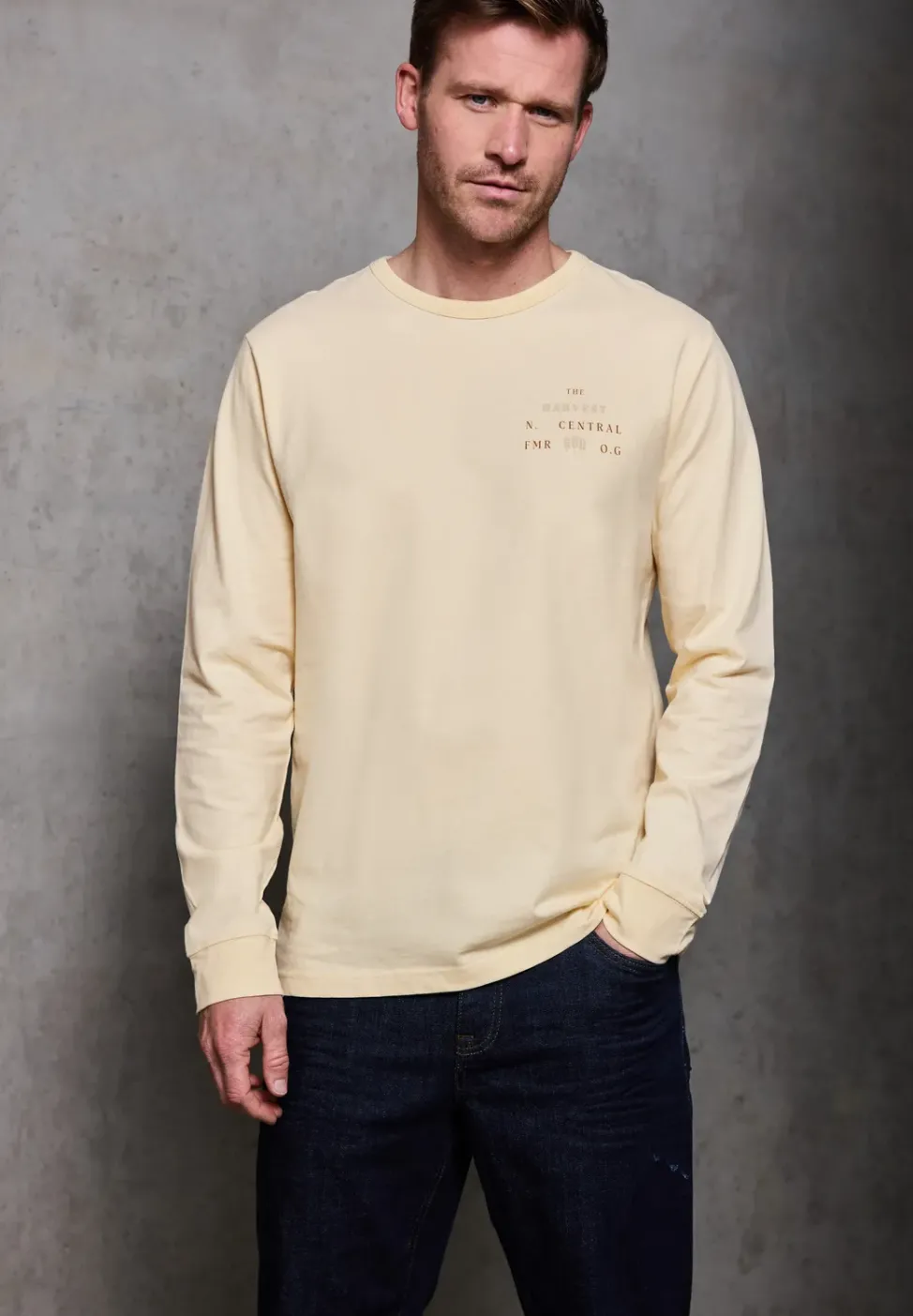 Softes Wording Langarmshirt
