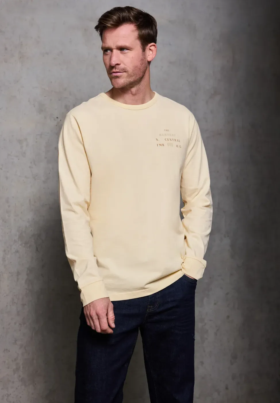 Softes Wording Langarmshirt