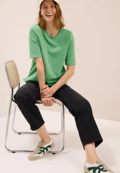Softes Cupro Touch T-Shirt