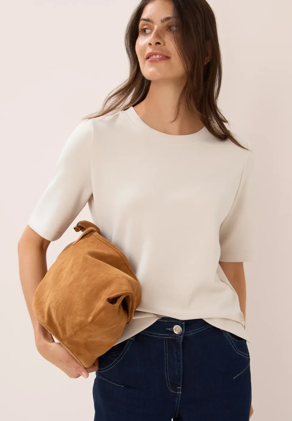 Softes Cupro Touch T-Shirt