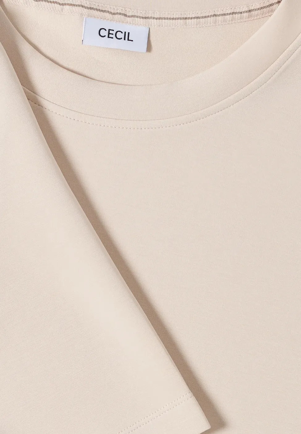 Softes Cupro Touch T-Shirt