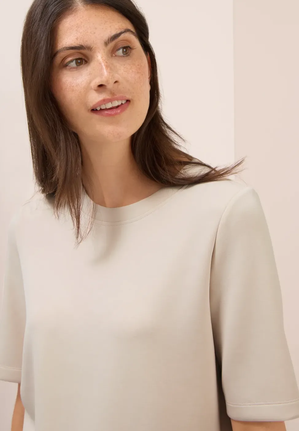 Softes Cupro Touch T-Shirt