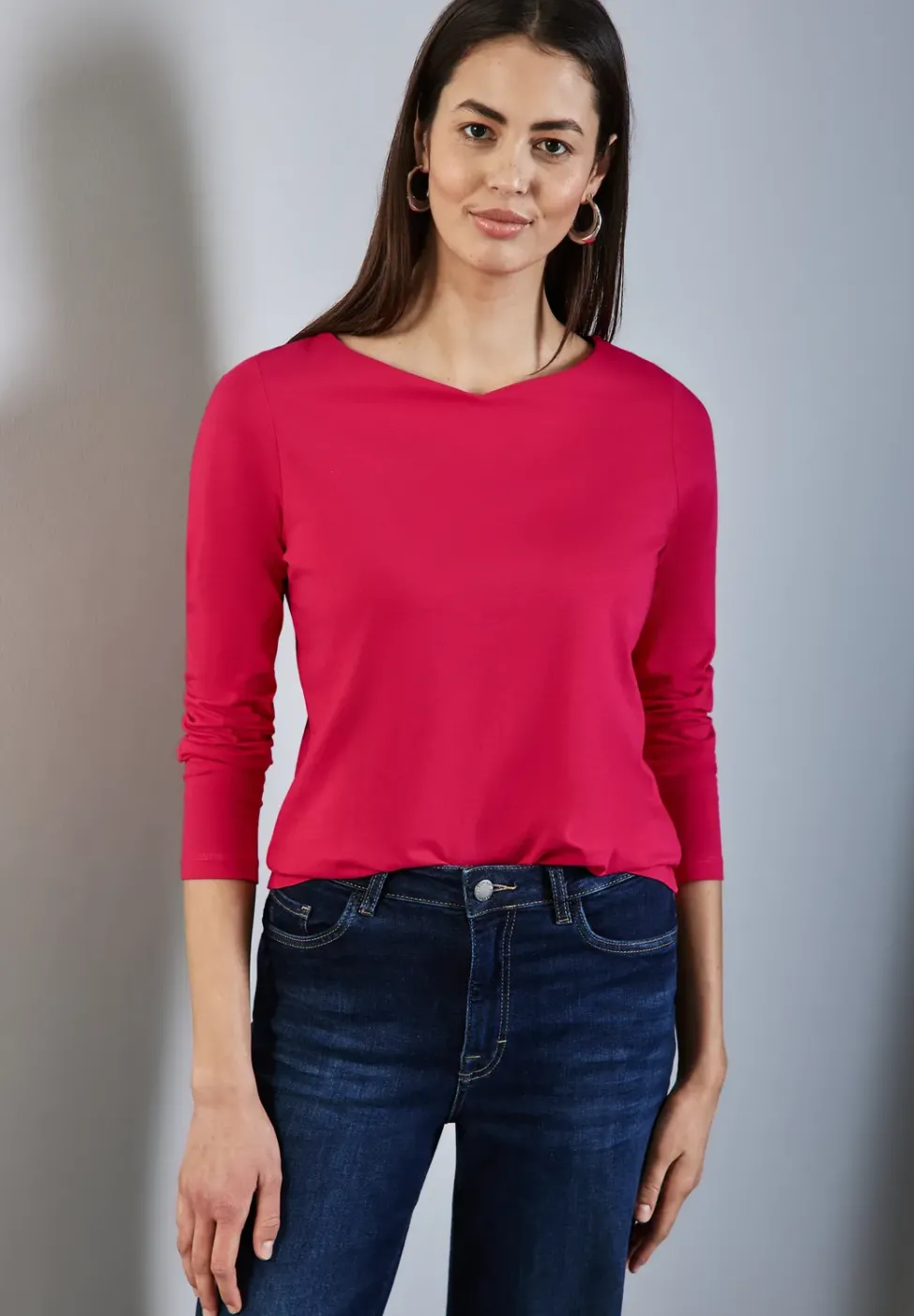 Softes Langarmshirt