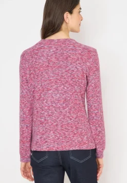 Softes Melange Ripp-Shirt