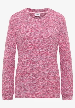 Softes Melange Ripp-Shirt
