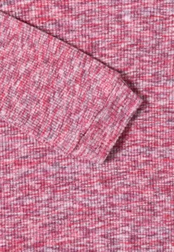 Softes Melange Ripp-Shirt