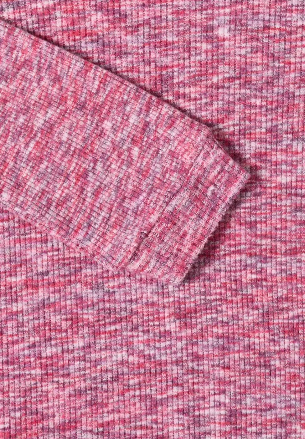 Softes Melange Ripp-Shirt
