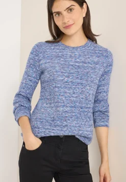 Softes Melange Ripp-Shirt