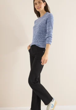 Softes Melange Ripp-Shirt