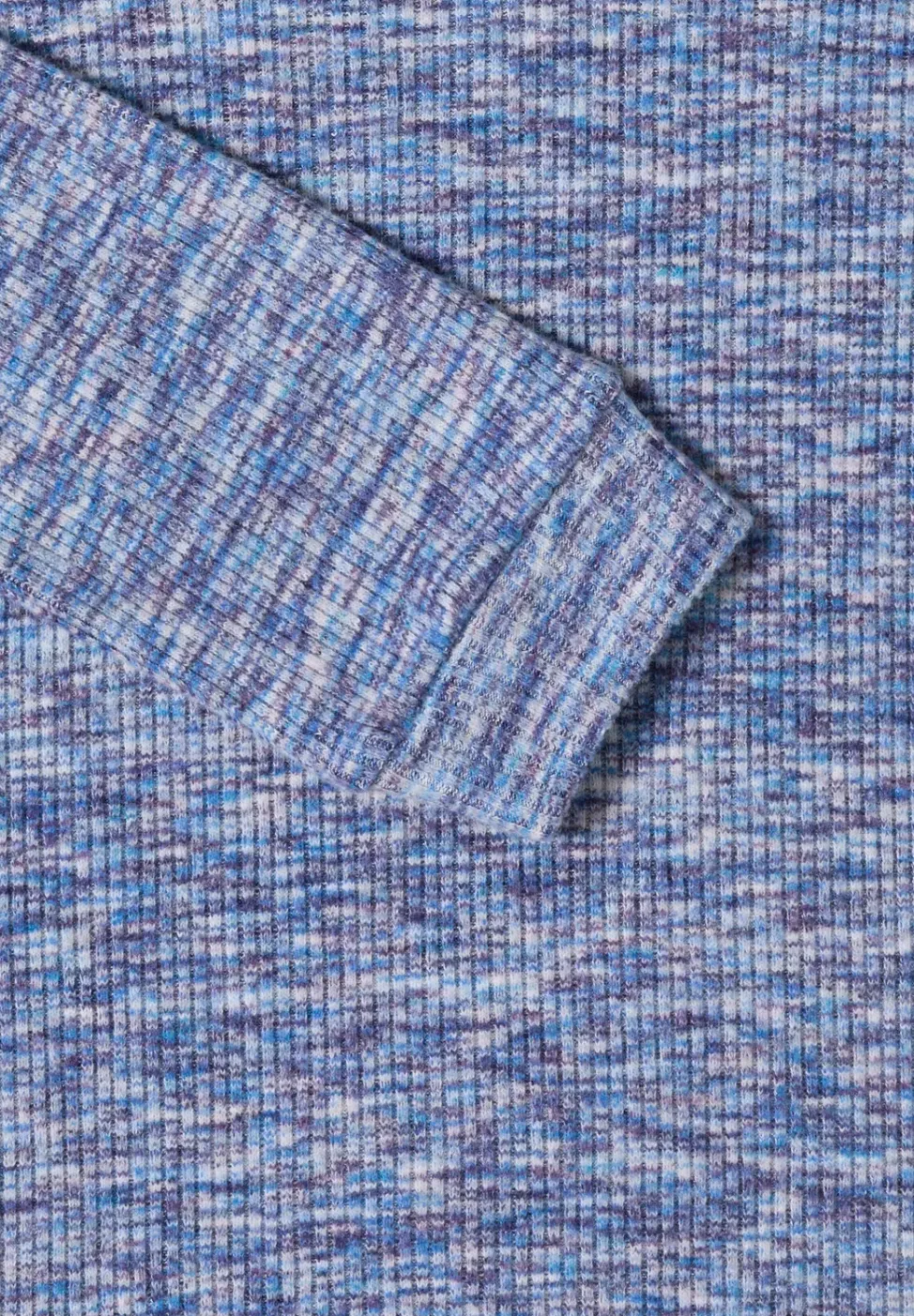 Softes Melange Ripp-Shirt
